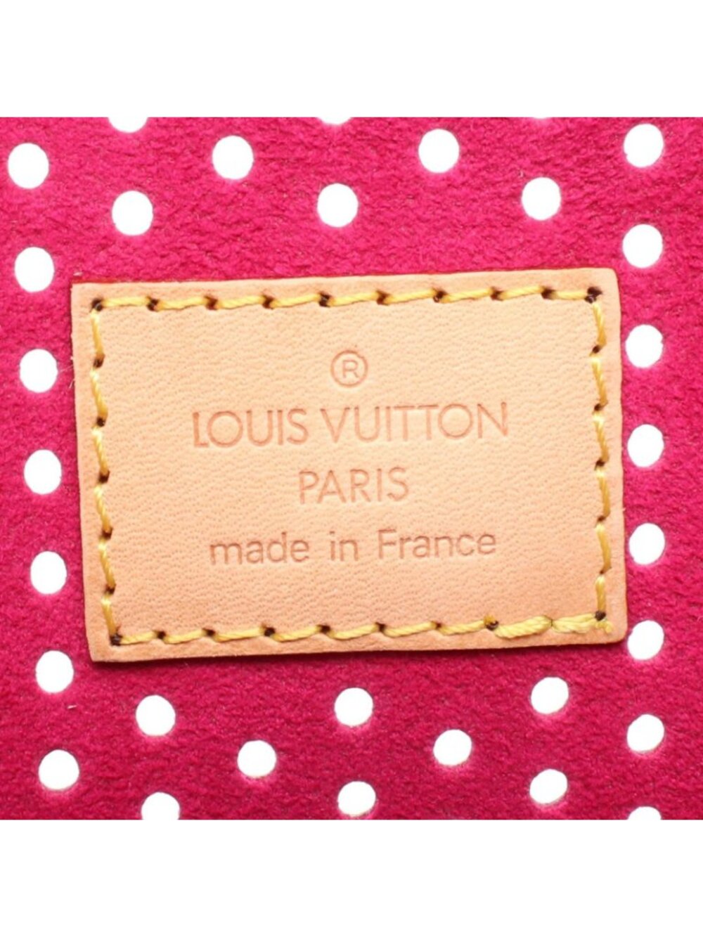 Louis Vuitton Shoulder Bag Musette Monogram Perfo Fuchsia Pink Leather - Picture 4 of 7